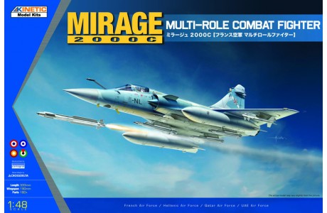 Kinetic Model Kits 48042 1/48 MIRAGE 2000C