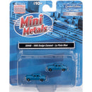 CLASSIC METAL WORKS 50446 1950 DODGE CORONET 2-PACK (LA PLATA BLUE) 1:160 N SCALE
