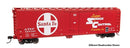 PREORDER Walthers Mainline HO 2846 50' PC&F Insulated Boxcar, Atchison Topeka & Santa Fe