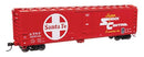 Walthers Mainline HO 2848 50' PC&F Insulated Boxcar, Atchison Topeka & Santa Fe