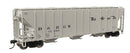 Walthers Mainline HO 49411 50' Pullman-Standard PS2-CD 4427 3-Bay Covered Hopper, Denver & Rio Grande Western