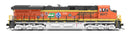 PREORDER Broadway Limited Imports N 9881 GE ES44AC Diesel Locomotive, Burlington Northern Santa Fe 25th Anniversary