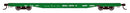 Walthers Mainline HO 910-5390 60' Pullman-Standard Flat Car, Burlington Northern