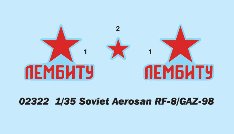 Trumpeter Soviet Aerosan RF-8 02322 1:35