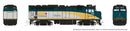 PREORDER Rapido N 582515 Rebuilt GMD F40PH-2D, Via Rail Canada "$10 Bill"
