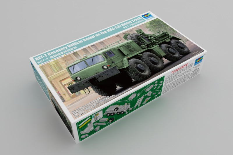 Trumpeter 1/35 MAZ-7313 Soviet Army Heavy Military Truck Plastic Model Kits