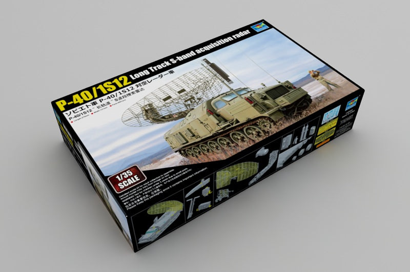 Trumpeter P-40/1S12 Long Track S-band acquisition radar Trumpeter P-40/1S12 Long Track S-band acquisition radar
