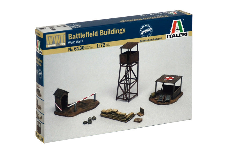 Italeri 6130 - SCALE 1 : 72 Battlefield Buildings