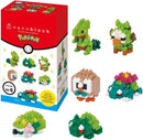 Nanoblock 22458 Pokemon Type Grass Set Blind Box of 6