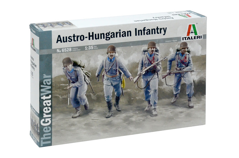 Italeri 6528 - SCALE 1 : 35 WW I AUSTRO-HUNGARIAN INFANTRY 1914