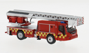 PREORDER Brekina HO PCX871079 Magirus M32L-AS Fire Ladder Truck, Frederiksborg Brandwvaesen DK | 43.19