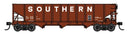 PREORDER Walthers Mainline HO 910-56753 70-Ton AAR 3-Bay Open Hopper, Southern