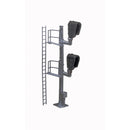 PREORDER Atlas N 70000122 Hooded Modern Signal, Left Hand Double Head
