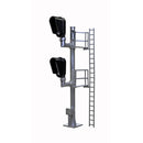 PREORDER Atlas O 70000241 Hooded Modern Signal, Right Hand Double Hood