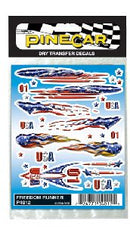 PineCar 4012 Dry Transfer - Freedom Runner