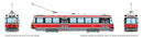PREORDER Rapido HO 702511 Canadian Light Rail Vehicle, Toronto Transit Commission