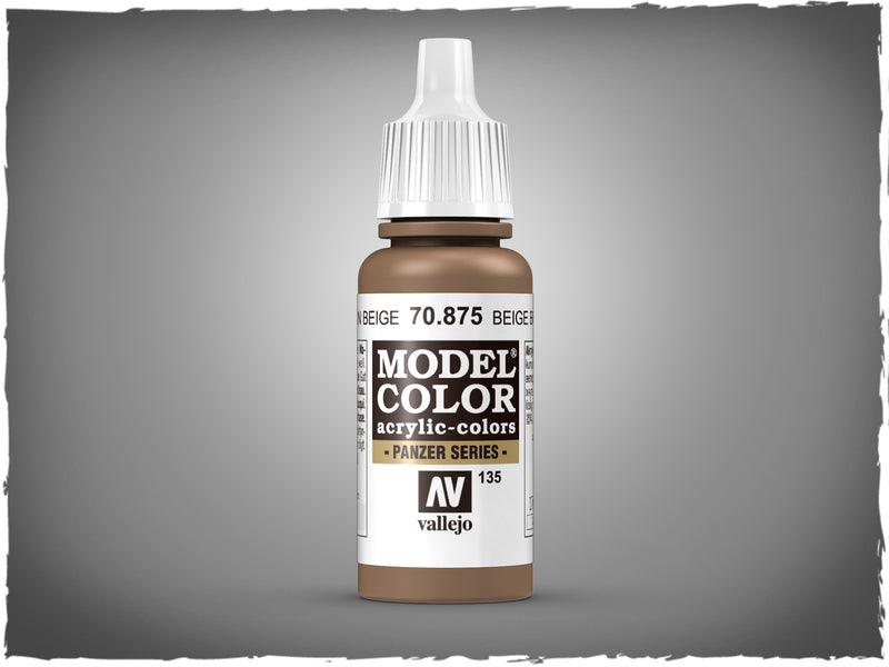 Vallejo Acrylic Paints Vallejo Auxiliaries: Airbrush Beige Brown (32ml) (70.875) 6 PACK