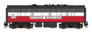 InterMountain 69794 EMD F7B - Standard DC -- Western Maryland (Circus, red, white, black), N Scale
