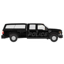 Atlas HO 35000009 Ford F-350 Crew-Cab Pickup Truck, Stealth Police with Cap