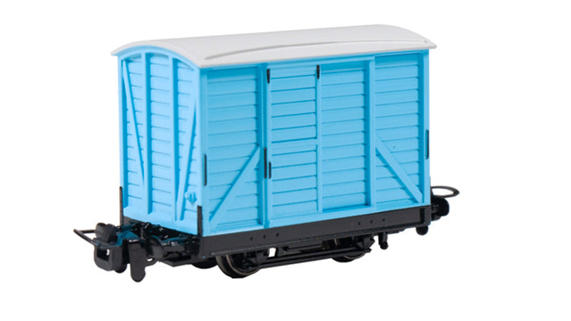 Bachmann 77208 Narrow Gauge Box Van (Boxcar) - Ready to Run - Thomas & Friends(TM) -- Blue, HOn30