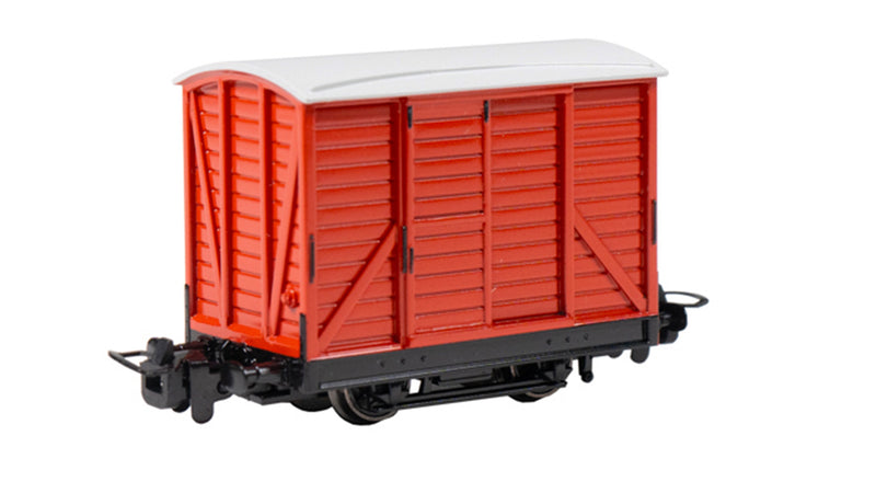 Bachmann 77209 Narrow Gauge Box Van (Boxcar) - Ready to Run - Thomas & Friends(TM) -- Red, HOn30