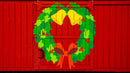 Bachmann HO 77415 12-Ton Van, Christmas Wreath (Thomas and Friends Series)