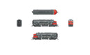 BLI 7760 EMD F7 AB, SP 6233/8148, Bloody Nose, A-unit Paragon4 Sound/DC/DCC, Unpowered B, N