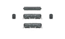 BLI 7760 EMD F7 AB, SP 6233/8148, Bloody Nose, A-unit Paragon4 Sound/DC/DCC, Unpowered B, N