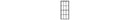 Tichy Train Group 8058 Masonry Windows pkg(12) -- 6/6 Double Hung; Scale 35" Wide x 75" High (Fits .40 x .87" Opening), HO Scale