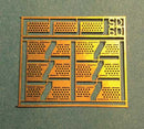 A-Line 29231 Brass Diesel Steps For Railpower Shells SD60