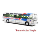 PREORDER Iconic Replicas HO 87-0628 1964 MCI MC-5A Coach, Brewster Gray Line