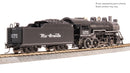 Broadway Limited Imports HO 8737 2-8-0 Consolidation Steam Locomotive with Smoke, Denver & Rio Grande Western