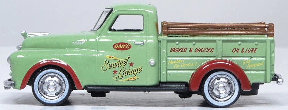 Case Scratched 1948 DODGE B-1B PICKUP RAILWAY EXPRESS 1/87 HO OXFORD 87DP48004