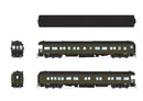 BLI 8960 Unlettered Business Car, Pullman Green w/ Clerestory Roof, HO