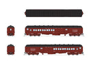 Broadway Limited Imports HO 9110 Heavyweight Coach-Baggage-Combine, Santa Fe