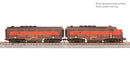 BLI 9209 EMD F3 A/B, GMO 833-A/B80, Maroon & Imitation Gold, A-unit Paragon4 Sound/DC/DCC, Unpowered B, N