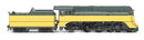 PREORDER (Brass Hybrid) Broadway Limited Imports HO 9541 4-6-2 Class ES Steam Locomotive, Chicago & North Western (Yellow Jacket-1942)