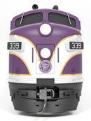 PREORDER Broadway Limited Imports 9652 HO EMD F3A 344, Purple & Silver, Paragon4 (DCC and Sound), Atlantic Coast Line