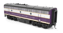 PREORDER Broadway Limited Imports 9653 HO EMD F3B 343B, Purple & Silver, Paragon4 (DCC and Sound), Atlantic Coast Line | 247.99