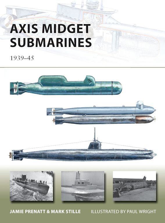 Osprey Publishing NVG 212 New Vanguard Axis Midget Submarines 1939-45