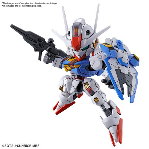 Mobile Suit Gundam: The Witch from Mercury Gundam Aerial SD EX-Standard Model Kit 2637836