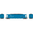 PREORDER Athearn ATH-1142 HO Ortner 5-Bay Hopper With Load, USSX