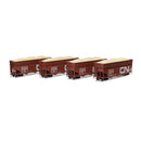 PREORDER Athearn ATH-1287 HO 40' Wood Chip Hopper With Load, CN