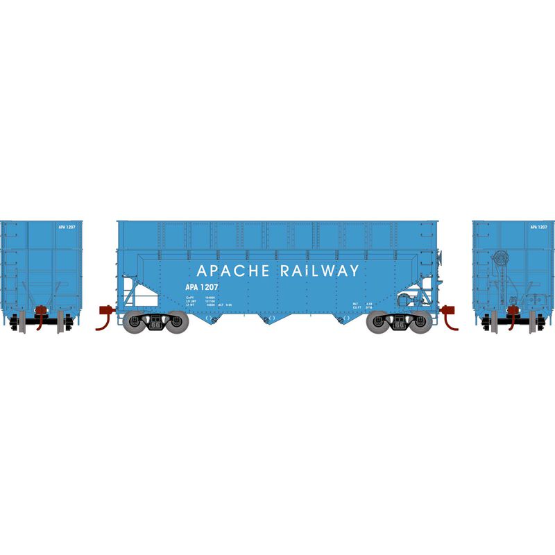 PREORDER Athearn ATH-1289 HO 40' Wood Chip Hopper With Load, APA