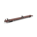 Athearn ATH-1555 HO ATH 85' TOFC Flat Car, FEC