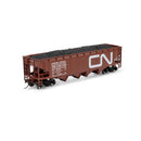 PREORDER Athearn ATH-1575 HO ATH 40' 4-Bay Offset Hopper With Load, CN