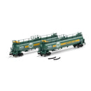 PREORDER Athearn ATH-1788 N TankTrain A/A, GATX Quaker State