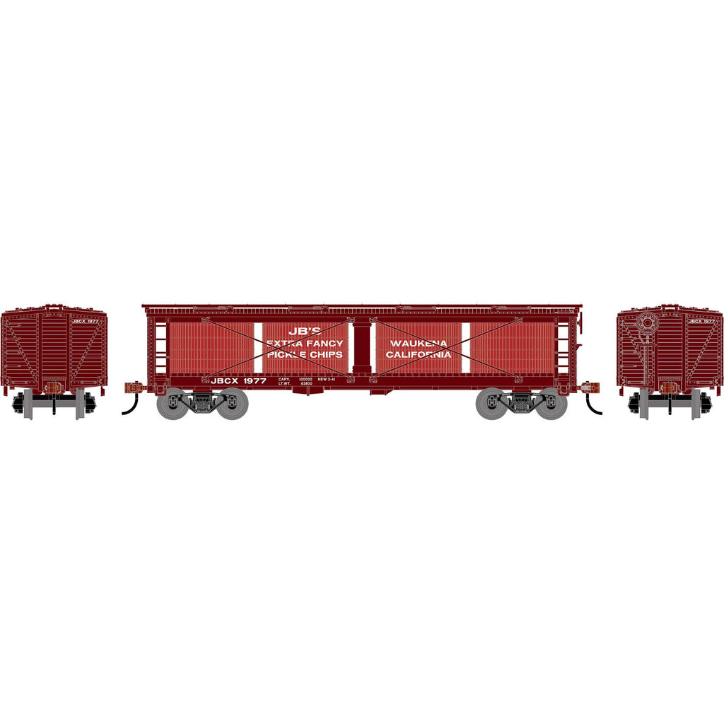 PREORDER Athearn ATH2199 HO 40' Pickle Car, JBCX 1977
