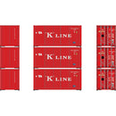 PREORDER Athearn ATH-2225 HO 20' Corrugated Containers, KKTU