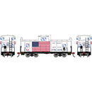 PREORDER Athearn ATH-2437 HO Wide-Vision Caboose, MKT 'Bicentennial'